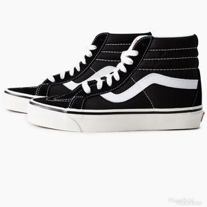 Vans Sk8-Hi 38 Dx Anaheim Factory black white